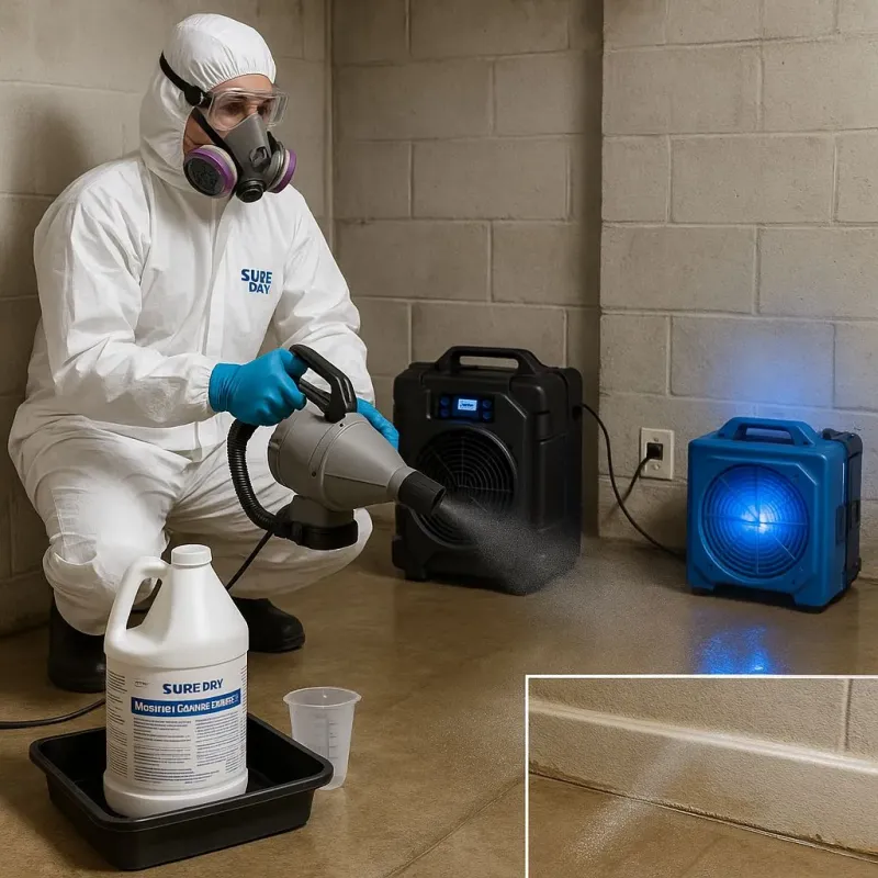 Sanitization and Odor Removal process in Falconer, NY