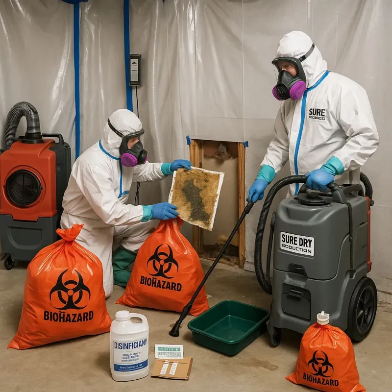 Contaminated Water Handling Protocols process in Falconer, NY
