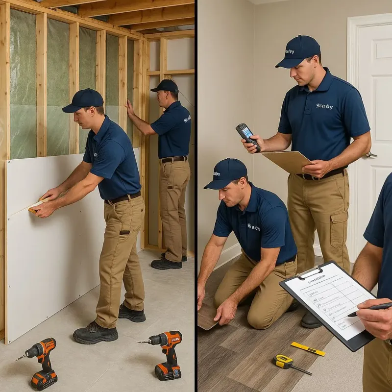 Repairs and Reconstruction process in Falconer, NY